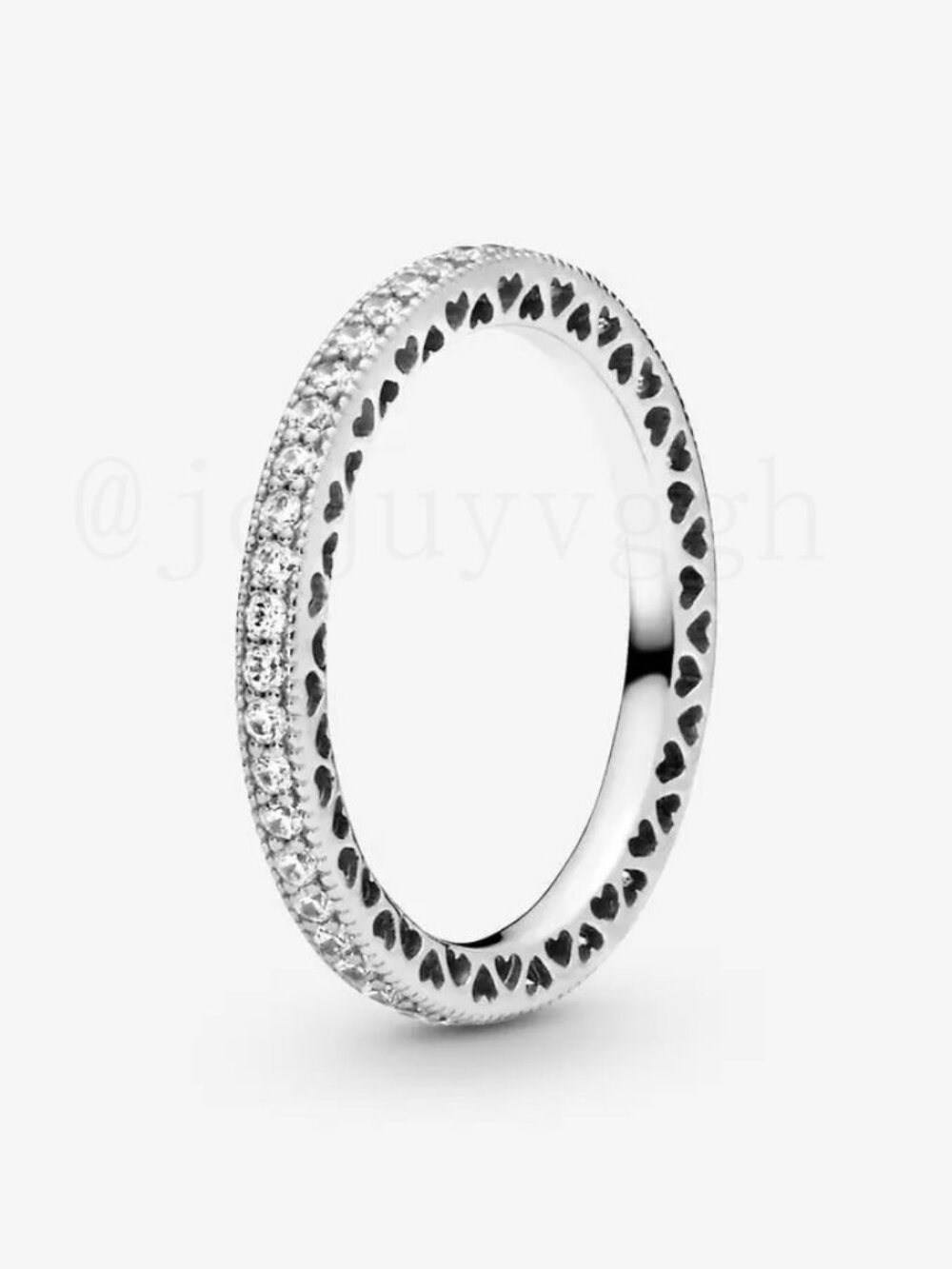 Pandora Sparkle & Hearts Ring